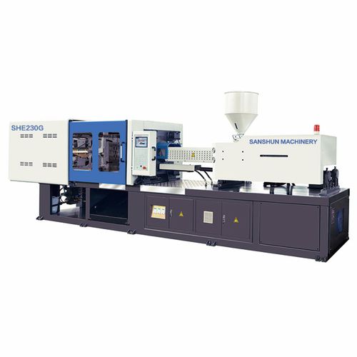 Presse à injecter horizontale - SHE230G - NINGBO SANSHUN MACHINERY & TECHNOLOGY CO.,LTD - hydraulique / à genouillères