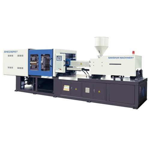 Presse à injecter horizontale - SHE230V-PET  - NINGBO SANSHUN MACHINERY & TECHNOLOGY CO.,LTD - hydraulique / pour PET / de préformes