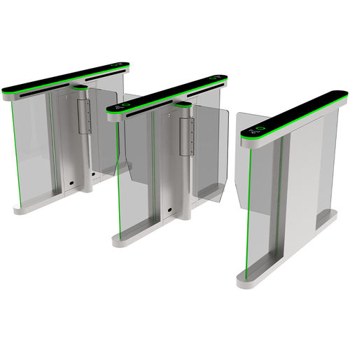 Couloir rapide automatique - MT357-L - Mairs Intelligent Technology Co.,Ltd - piéton / pour contrôle d'accès / en acier inoxydable