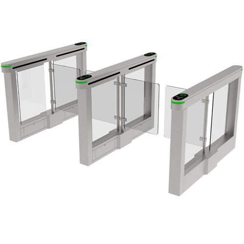 Tourniquet battant - MT-H318 - Mairs Intelligent Technology Co.,Ltd - de demi-hauteur / automatique / avec lecteur de badge