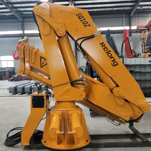 Grue montée sur camion - Relong Tech - à flèche / pliable / pour chantier