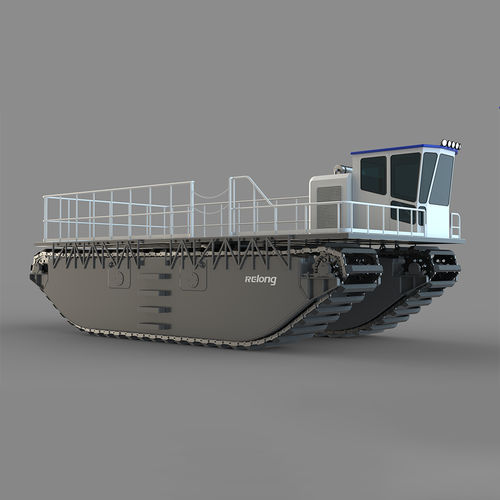 Véhicule amphibie - AT-10 - Relong Tech - pour le transport de matériel / diesel / chenillé