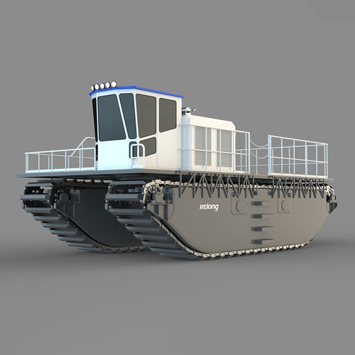 Véhicule amphibie - AT-30 - Relong Tech - pour le transport de matériel / diesel / chenillé