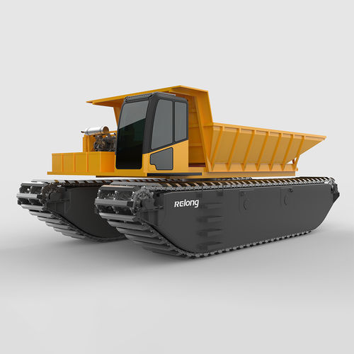 Tombereau amphibie - AD-20 - Relong Tech - rigide / diesel / pour chantier