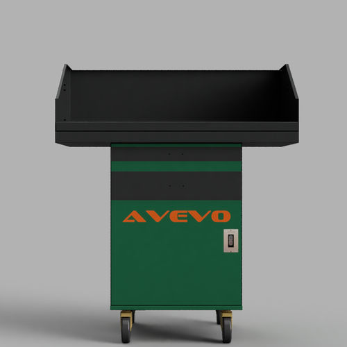 Table aspirante pour meulage - MST 100 eco - Kristal - pour le soudage / mobile