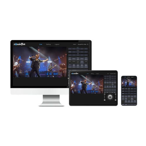 Application mobile de supervision - Zowietek Electronics, Ltd. - de commande / configuration / de réglage