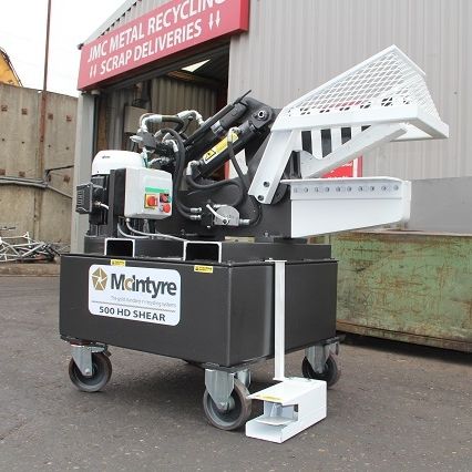 Cisaille hydraulique - JMC McIntyre 500HD - JMC Recycling Systems Ltd - pour métal / pour ferraille / pour le plastique