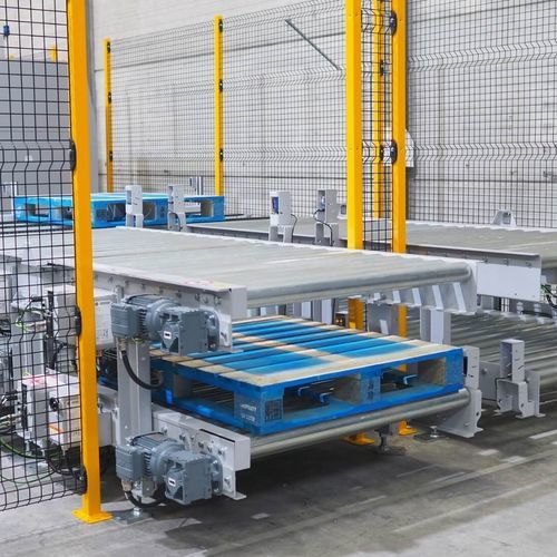 Convoyeur à bande - MOVITEC WRAPPING SYSTEMS, SLU - horizontal / de transport / pour la manutention
