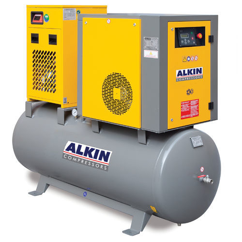 Compresseur sur réservoir - ALK DK Series - ALKIN Compressors - à vis / d'air / à moteur électrique