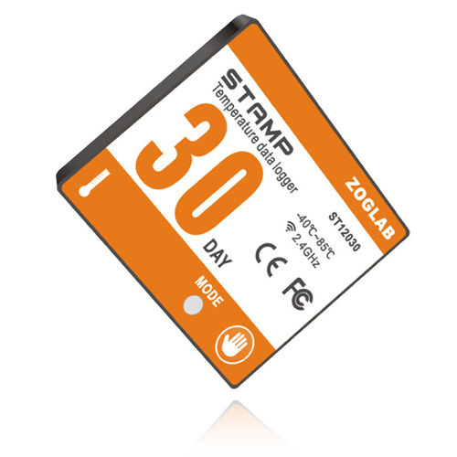 Enregistreur de données de température et d'humidité - STAMP - Zoglab Microsystem - sans fil / RFID / sans écran