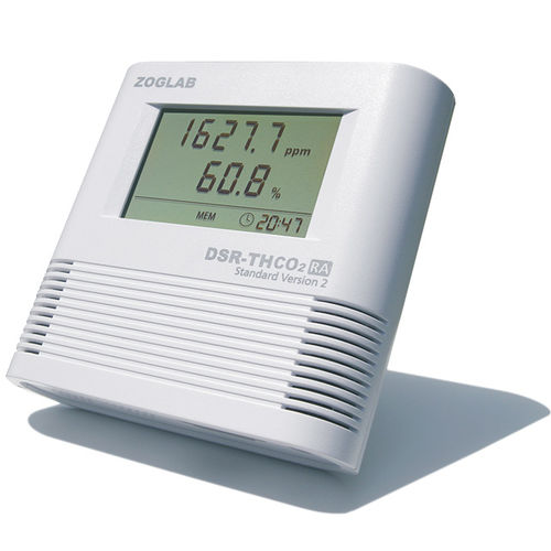Enregistreur de données de température - DSR-THCO₂ - Zoglab Microsystem - d'humidité / de dioxyde de carbone / USB
