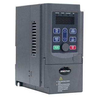 Convertisseur de fréquence triphasé - KE300B Series - SHENZHEN MICNO ELECTRIC CO., LTD. - monophasé / pour lutte anti-vectorielle / sur rail DIN