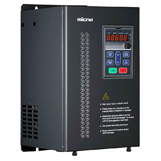 Variateur AC en boucle fermée - KE600A Series - SHENZHEN MICNO ELECTRIC CO., LTD. - triphasé / pour lutte anti-vectorielle / à affichage digital