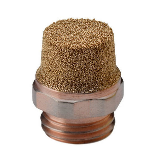 Silencieux pour ventilation - STE series - Sinterfiltri srl - pour compresseur / pour filtres / de tuyau hexagonal