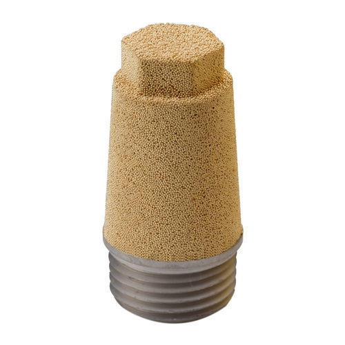 Silencieux d'échappement - SET/NC-NPT series - Sinterfiltri srl - pour automobile / pour denrées alimentaires / pour vérin pneumatique
