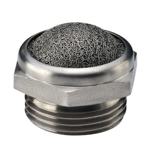 Silencieux d'échappement - SREX series - Sinterfiltri srl - pour compresseur / en acier inoxydable