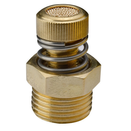 Silencieux de régulation de débit - SBR series - Sinterfiltri srl - de vanne / de commande / en bronze