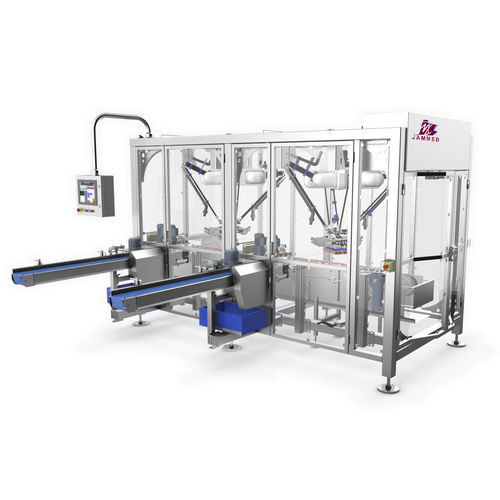 Encaisseuse robotisée - Guangzhou Jammed Intelligent Technology Co., Ltd. - à grande vitesse / automatique / pour denrées alimentaires