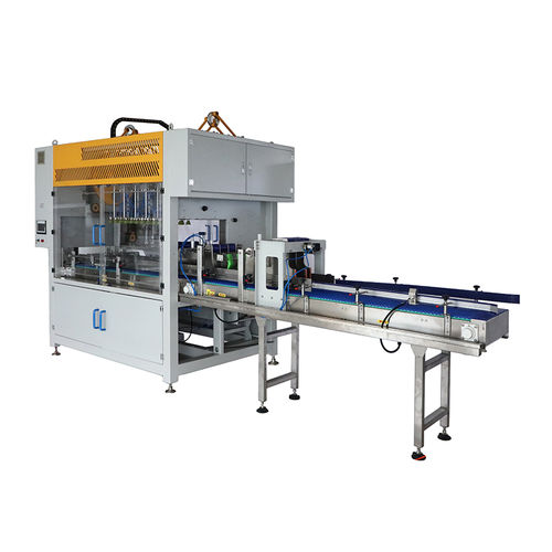 Encaisseuse à chargement par le haut - CZX45-300 - Qingdao Ausense Packing Equipment Co., Ltd. - automatique / de bouteilles / pour boîtes de conserve