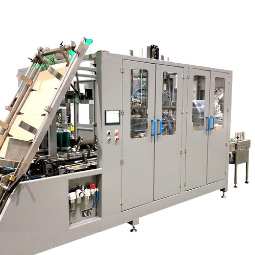 Encaisseuse wrap-around - CGB-12F - Qingdao Ausense Packing Equipment Co., Ltd. - automatique / pour boîtes / de boisson