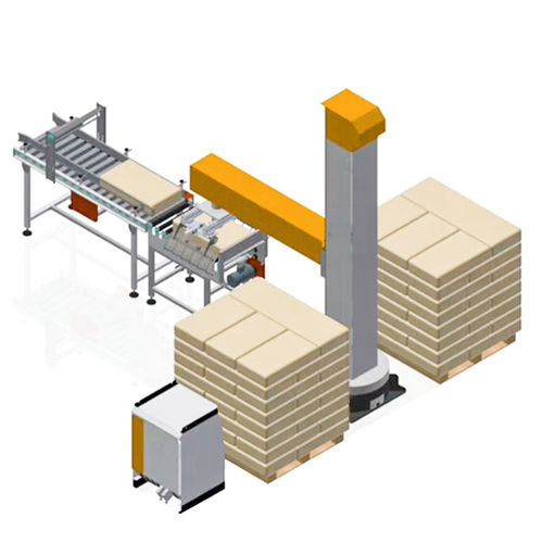Système de palettisation couche par couche - YPK-JMD20 - Qingdao Ausense Packing Equipment Co., Ltd. - pour l'industrie alimentaire et de la boisson / pour l'industrie pharmaceutique / automatique