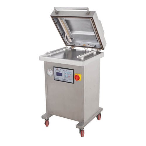 Machine de conditionnement manuelle - DZ400/2L - Qingdao Ausense Packing Equipment Co., Ltd. - sous vide / avec barre de soudure