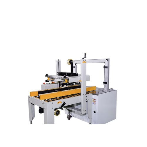 Fermeuse de caisses en carton multirabat - FXJ-AT5050 - Qingdao Ausense Packing Equipment Co., Ltd. - ruban adhésif / automatique
