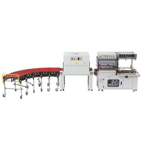 Fardeleuse avec soudeuse en L - FL5545TBA+SM4525 - Qingdao Ausense Packing Equipment Co., Ltd. - totalement automatique / pour emballage / pour petites pièces