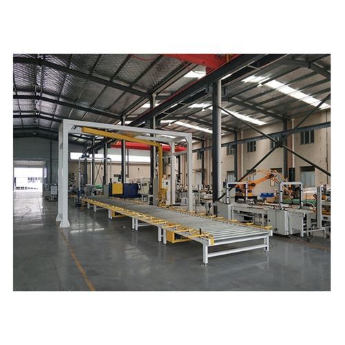 Banderoleuse à bras tournant - AP207CR - Qingdao Ausense Packing Equipment Co., Ltd. - automatique / de palettes / à film étirable