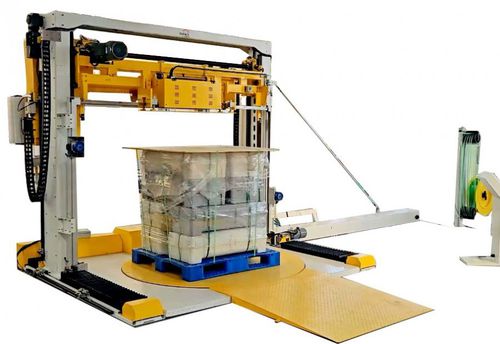 Cercleuse automatique - MH-105C-Y - Qingdao Ausense Packing Equipment Co., Ltd. - de palettes / pour machine d'emballage / pour feuillard plastique