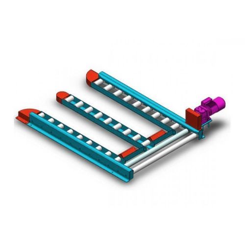 Convoyeur à rouleaux - Qingdao Ausense Packing Equipment Co., Ltd. - à chaînes / horizontal / en L