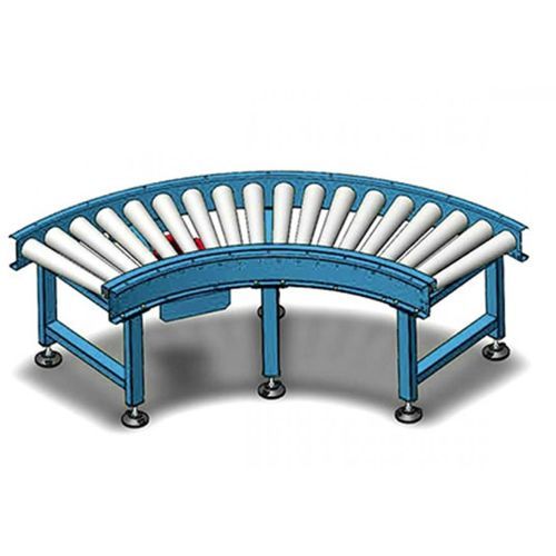 Convoyeur à bande - Qingdao Ausense Packing Equipment Co., Ltd. - à rouleaux / courbe / en V