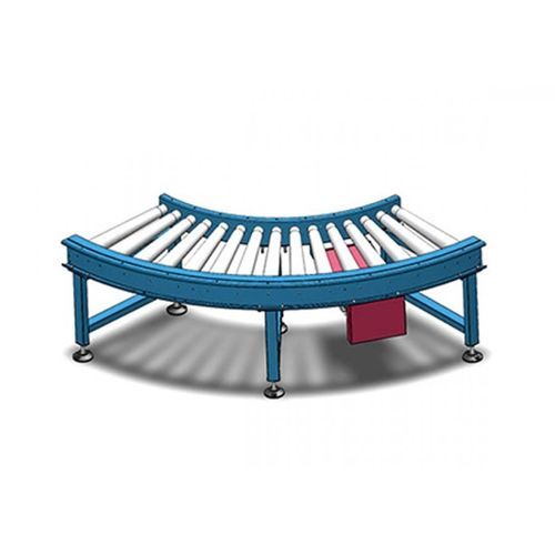 Convoyeur à rouleaux - Qingdao Ausense Packing Equipment Co., Ltd. - à chaînes / horizontal / courbe