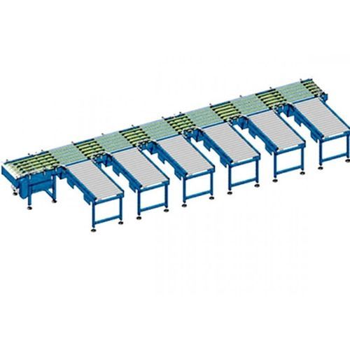 Convoyeur à bande - Qingdao Ausense Packing Equipment Co., Ltd. - horizontal / de tri / à moteur électrique