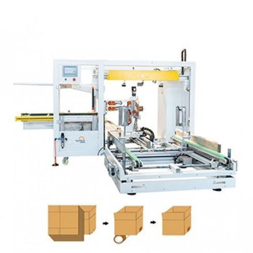 Formeuse de caisses automatique - YPK-4012 - Qingdao Ausense Packing Equipment Co., Ltd. - colle thermofusible / ruban adhésif / de grande cadence