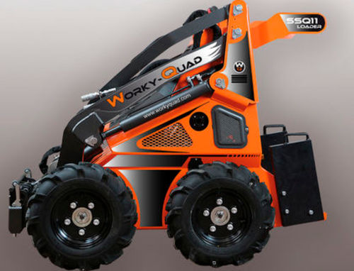 Mini chargeuse compacte sur pneus -  SSQ 11 Country - Worky Quad - Cast Group