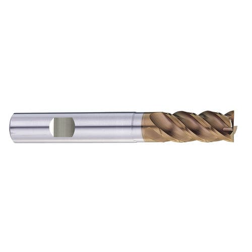 Fraise carbure monobloc - F517TX series - 7Leaders Corp. - à revêtement en TiAlSiN / pour acier trempé / pour acier au carbone