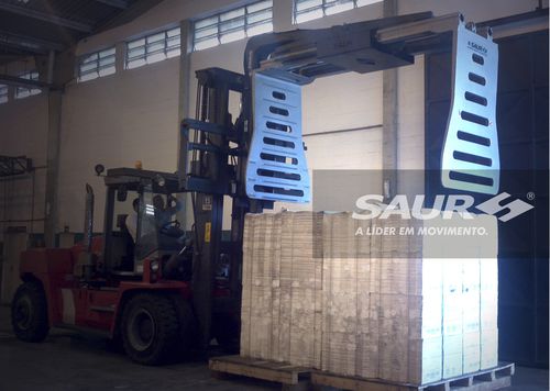 Pince de manutention pour chariot élévateur - Saur - pour balles