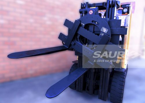 Fourche rotative - Saur - pour chariot élévateur