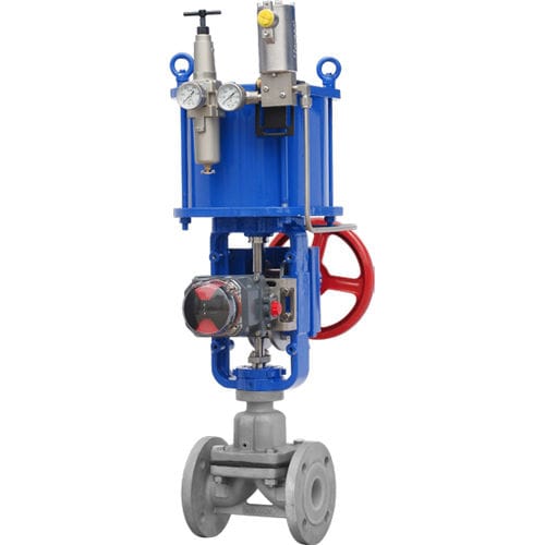 Vanne à membrane - F5  - Wuxi Smart Auto-control Engineering Co., Ltd. - à commande pneumatique / à actionneur électrique / de régulation