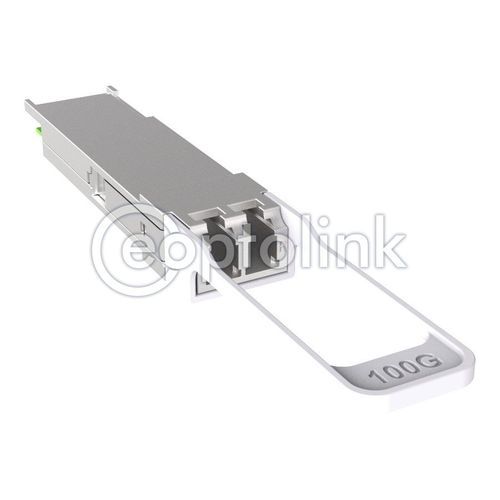 Module émetteur-récepteur pour fibre optique - 100G QSFP28  - Eoptolink Technology Incorporation - Gigabit Ethernet / 4 canaux / de faible puissance