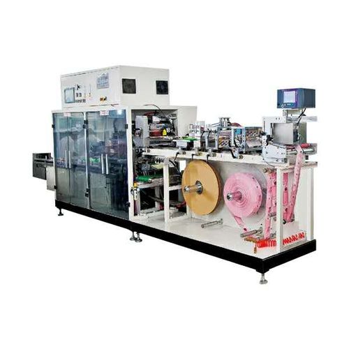 Machine d'emballage contrôlée par PLC - GM-088S - Xiamen Gachn Technology Co.,Ltd. - servocommandée / sous film / pour lingettes humides