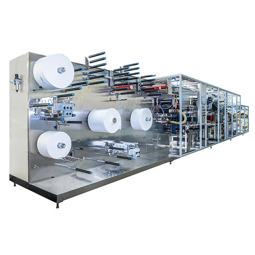 Ligne de production automatique - GM-088M - Xiamen Gachn Technology Co.,Ltd. - pour masques chirurgicaux / contrôlée par PLC