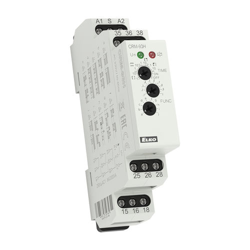 Relais temporisé électronique - CRM-93H - ELKO - multifonction / à montage sur rail DIN