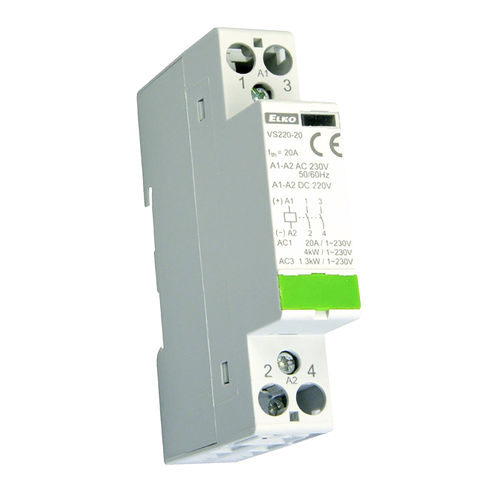 Contacteur de moteur - VS220 series - ELKO - électromagnétique / triphasé / sur rail DIN
