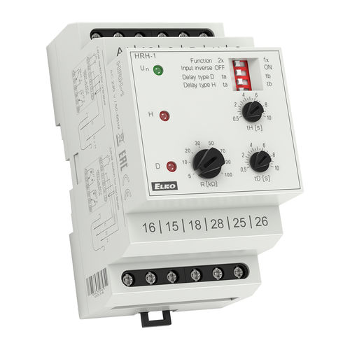 Relais de surveillance de niveau - HRH-1 - ELKO - 2NO/NF / AC/DC / sur rail DIN