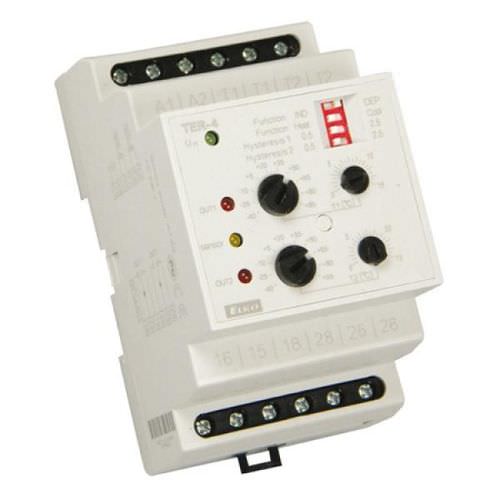 Thermostat réglable - TER-4 - ELKO - sur rail DIN / pour chaud et froid