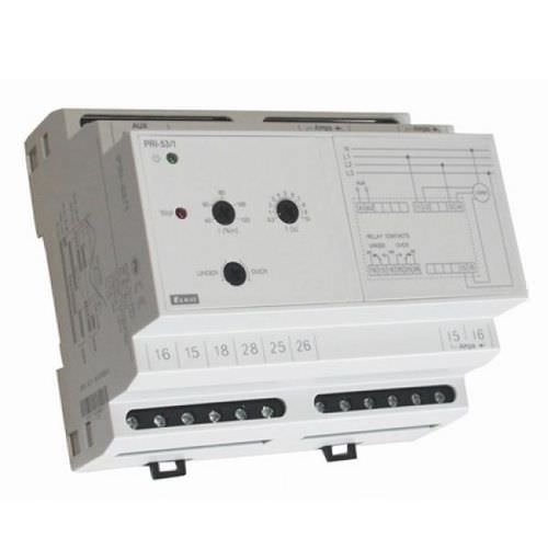 Relais de surveillance de courant - PRI-53 - ELKO - AC/DC / triphasé / pour moteur électrique