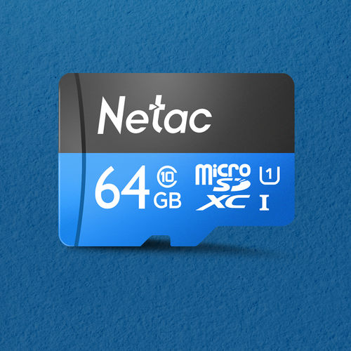 Carte mémoire MicroSD - P500 Standard - Netac Technology Co.,Ltd. - 32 GB / 16 GB / 8 GB