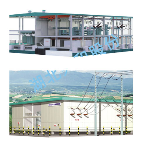 Sous-station préfabriqué - Hubei Xinghe Electric New Material - pour distribution électrique